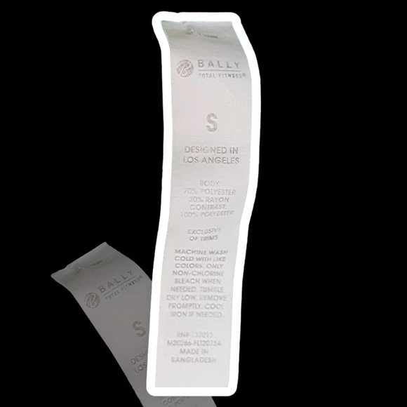 Bally's Fitness | Women's Teal Open-Back Short-Sleeve Top | Size Small | - Picture 4 of 4